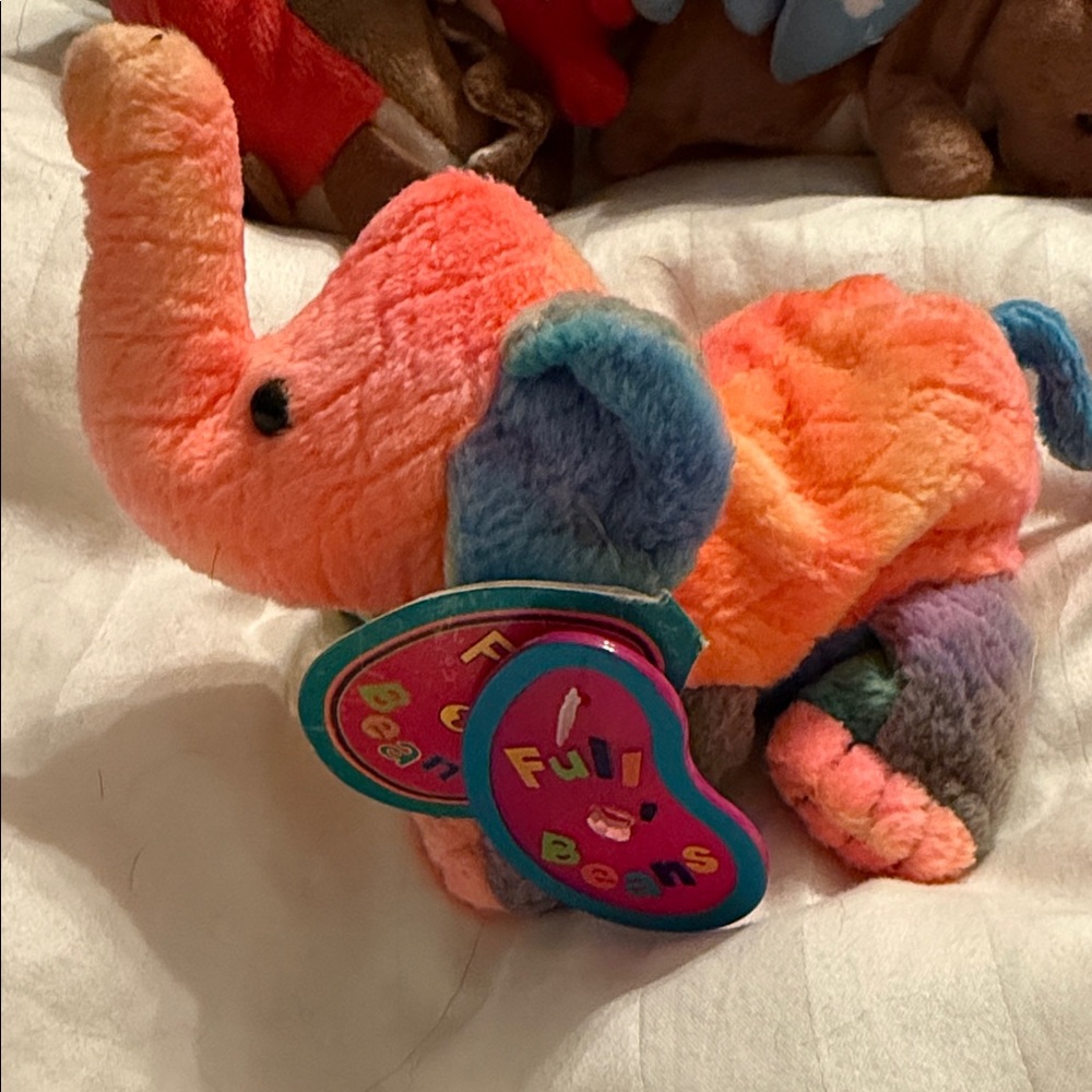 Full O Beans Multicolored Elephant